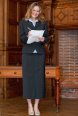 Assisi Long Line Suit Skirt