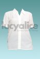 Short Sleeved V neck Blouse