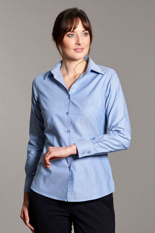 Ladies Work Shirts | Short Sleeve Blouses | LucyAlice - Moria Semi ...